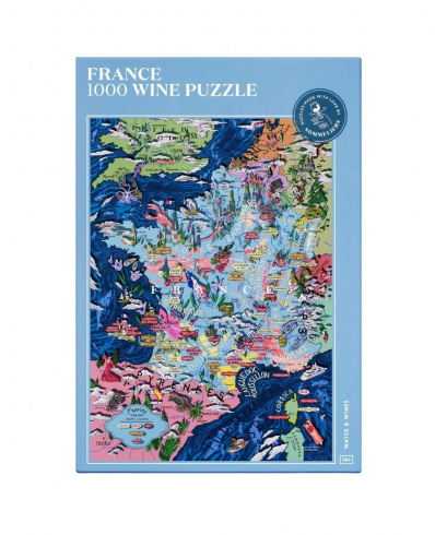 Wine Puzzle Francja