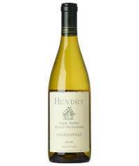 White wine Hendry Ranch Chardonnay Barrel Fermented 2012
