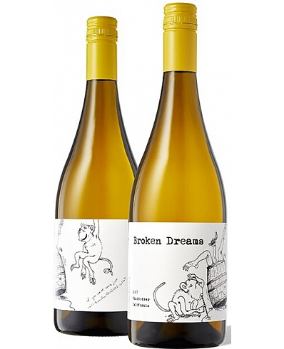 Slo Down Wines Broken Dreams Chardonnay 2021 750ml